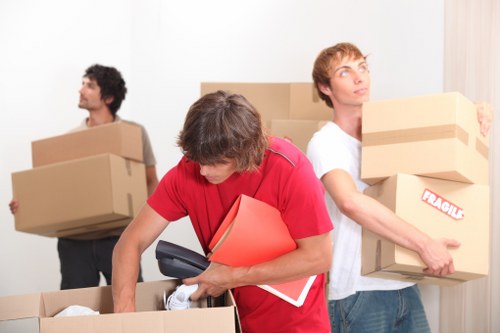 Removal company service in Purley with local moving support