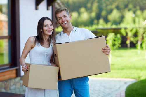 Local office movers handling access challenges in Purley